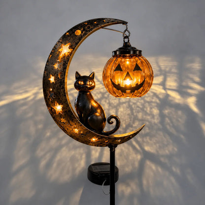 ✨✨✨🎃 Halloween Early Bird Sale | 49% OFF Pumpkin Moon Garden Stake Light