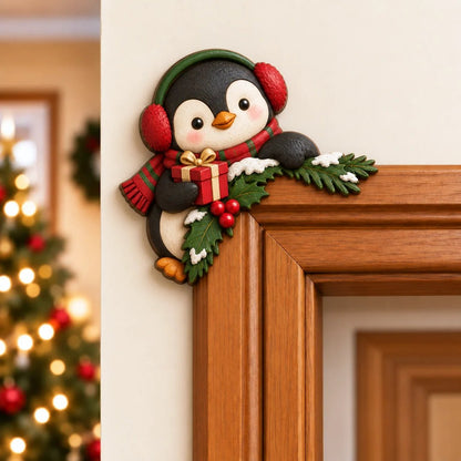 💯🎅Christmas Peekaboo Door Frame Corner Decor