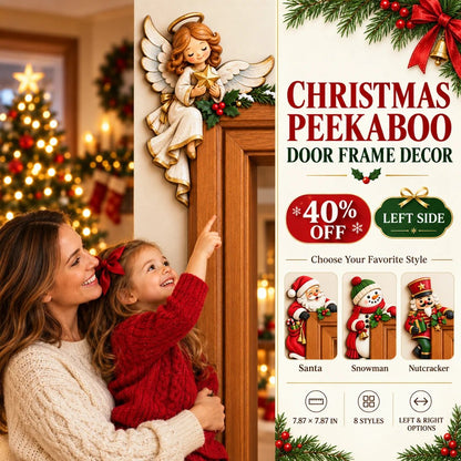 💯🎅Christmas Peekaboo Door Frame Corner Decor