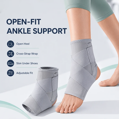Adjustable Ankle Support Brace – Compression Sports Wrap for Basketball, Running & Training