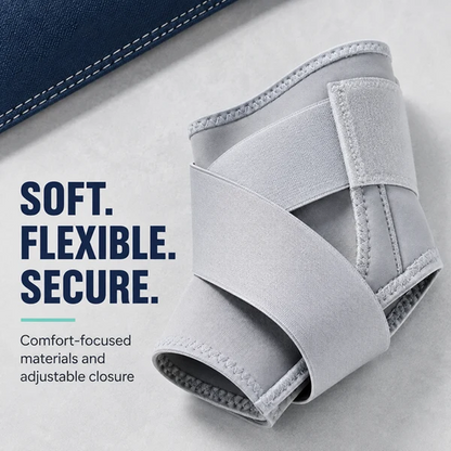 Adjustable Ankle Support Brace – Compression Sports Wrap for Basketball, Running & Training
