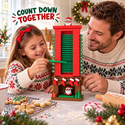 🎅 Santa Down the Chimney Advent Calendar – 24-Day Interactive Christmas Countdown