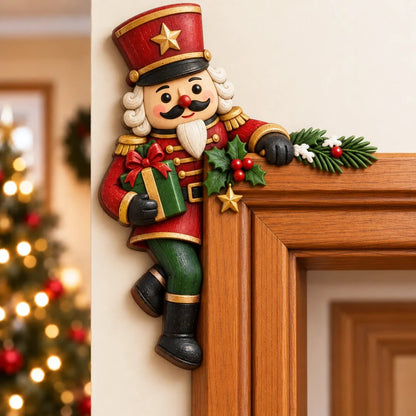 💯🎅Christmas Peekaboo Door Frame Corner Decor