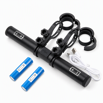 🚴 Bike Handlebar Extension Mount with Power Bank - USB Rechargeable Extension Bar ⚡