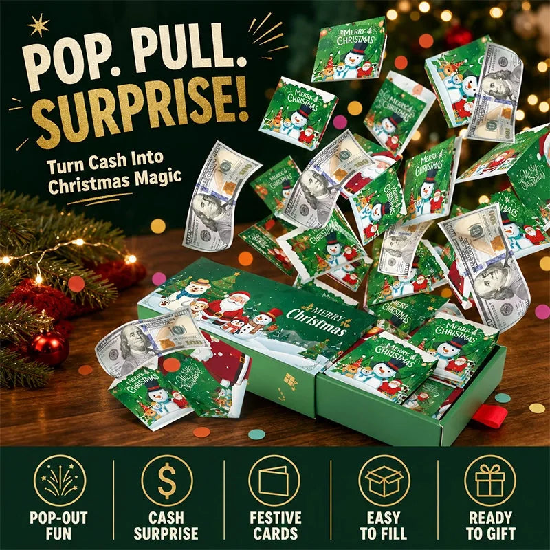 🎁 Christmas Pop-Up Surprise Gift Box