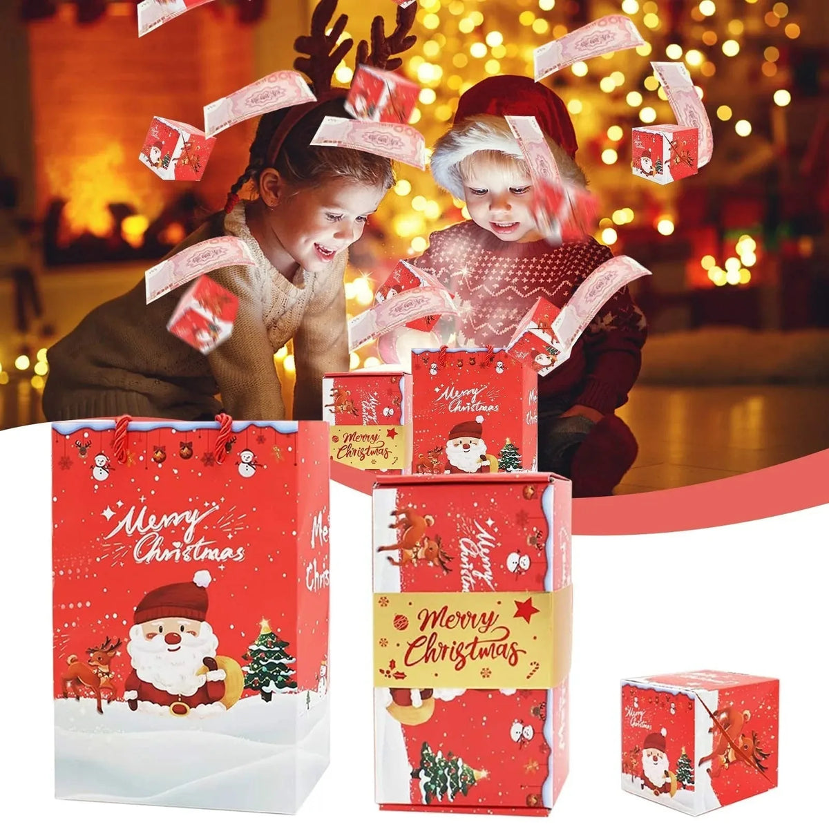 🎁 Christmas Pop-Up Surprise Gift Box