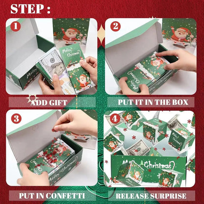 🎁 Christmas Pop-Up Surprise Gift Box