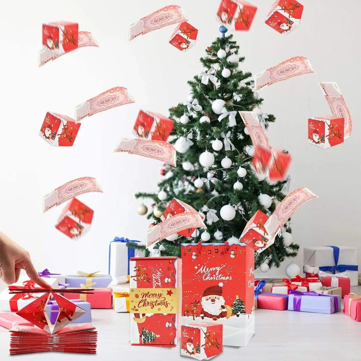 🎁 Christmas Pop-Up Surprise Gift Box