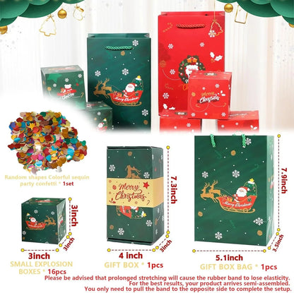 🎁 Christmas Pop-Up Surprise Gift Box